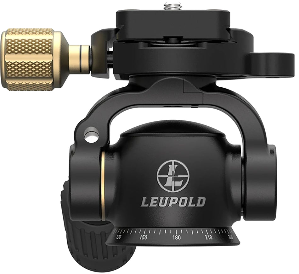 Leupold 183550 Pro Gear Tripod Pan Head with Arca-Swiss Plate Black