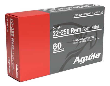 Aguila 8338AG InterLock   60 Grain .22-250 Remington