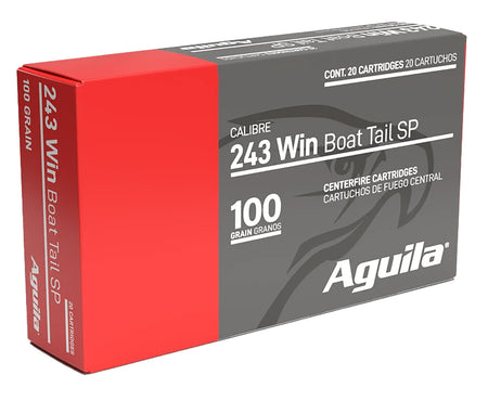 Aguila InterLock .243 Winchester 100 gr JSP ammo
