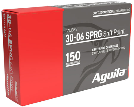 Aguila Interlock .30-06 Springfield 150 gr JSP ammo