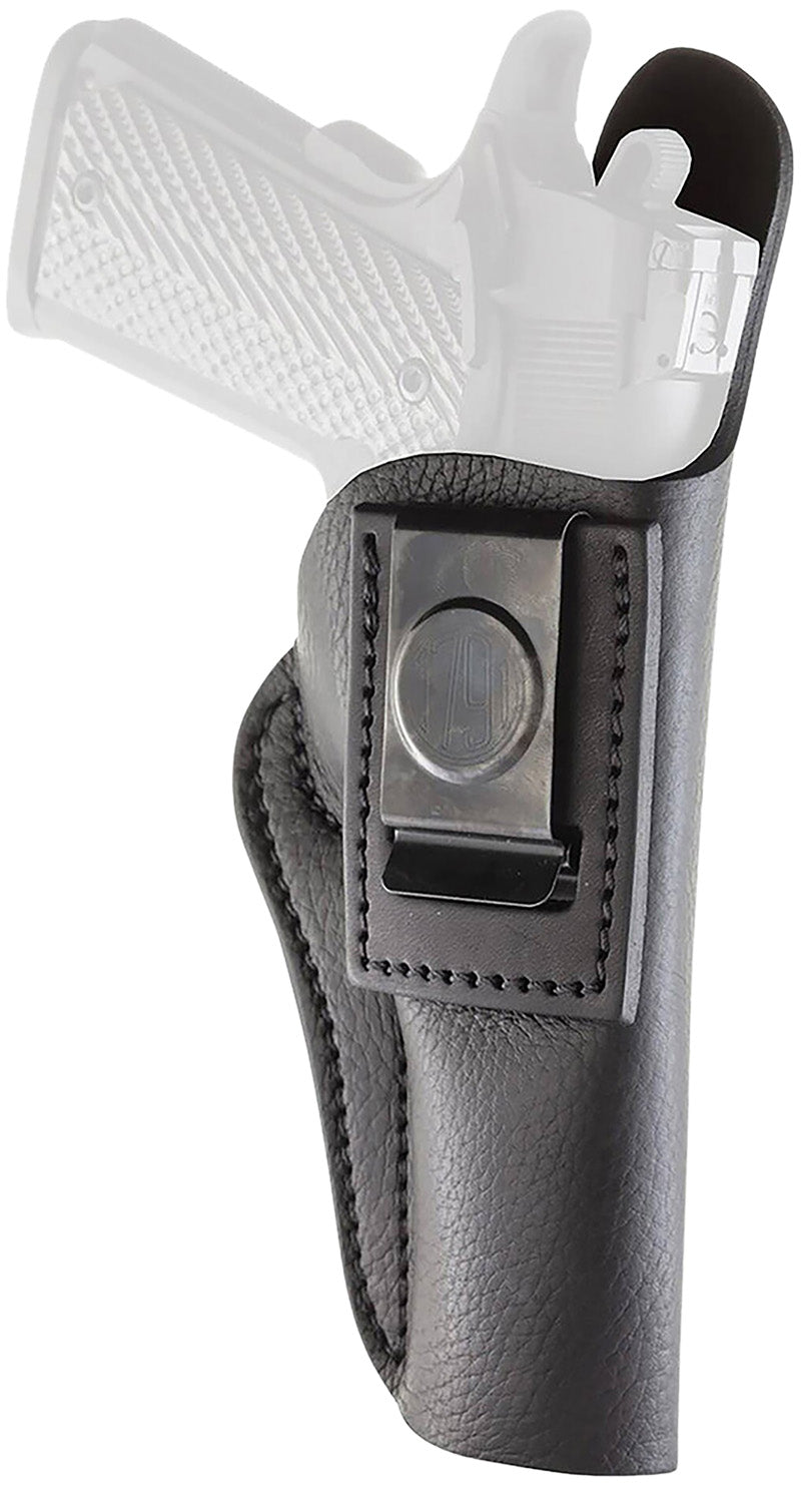 1791 Gunleather SCH IWB Size 06 Night Sky Black Leather Smooth Concealment Holster Belt Clip Left Hand