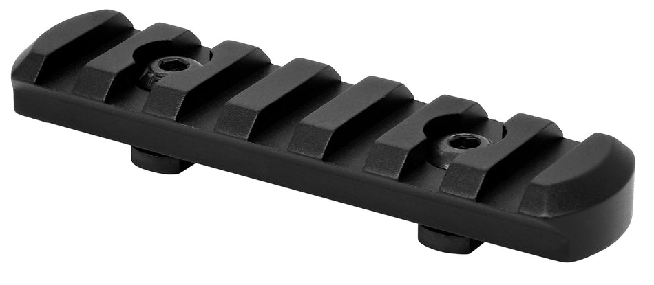 Warne 6203M M-LOK 7-Slot Picatinny Rail Black Anodized Aluminum