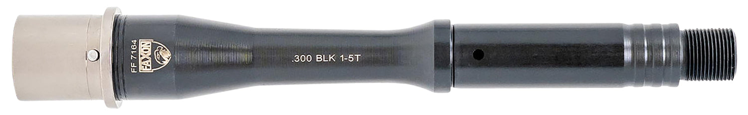 Faxon Firearms Match Series Gunner 300 Blackout 7.5" QPQ Black Nitride 416R Stainless Recessed Target Crown Barrel