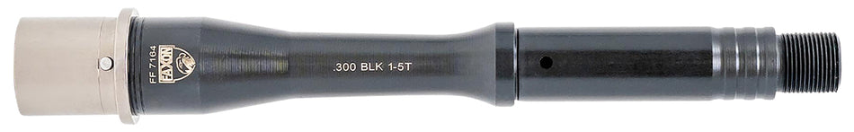 Faxon Firearms Match Series Gunner 300 Blackout 7.5" QPQ Black Nitride 416R Stainless Recessed Target Crown Barrel