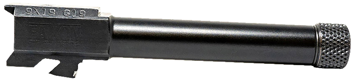 Faxon Firearms Duty Series 9mm Luger Pistol Barrel Compatible with Glock 19 Gen2-5, Salt Bath Nitride 4150 Steel