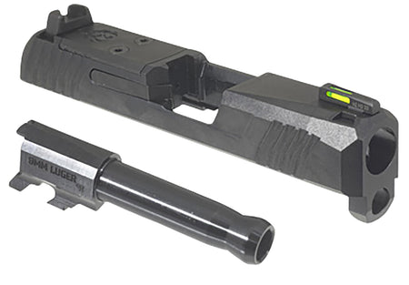 Ruger Max-9 Standard Slide Assembly 9mm Luger, Optic Ready Serrated Black Slide