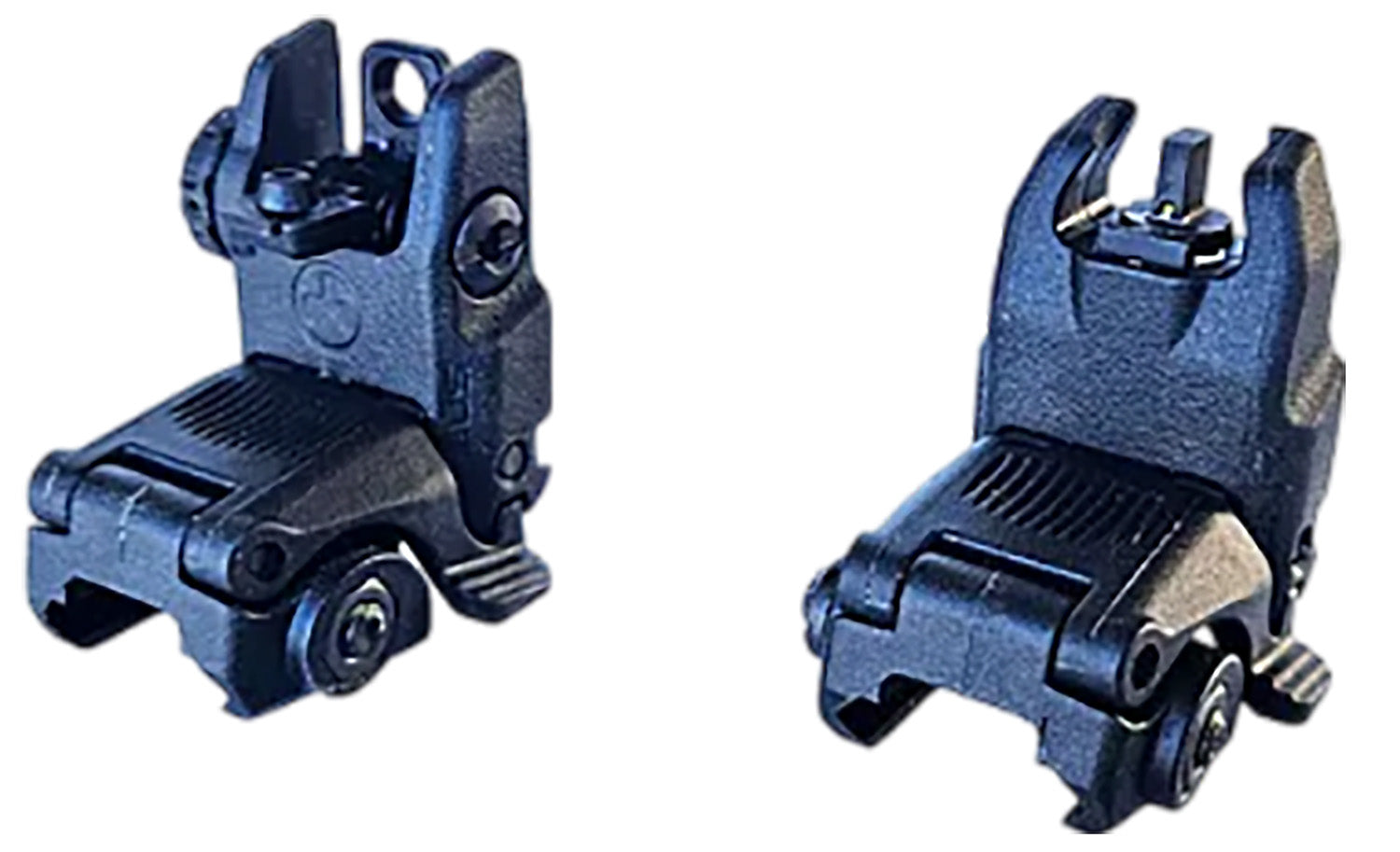 HiViz ARN21 Folding AR-15 Back Up Iron Sight (BUIS) - Black