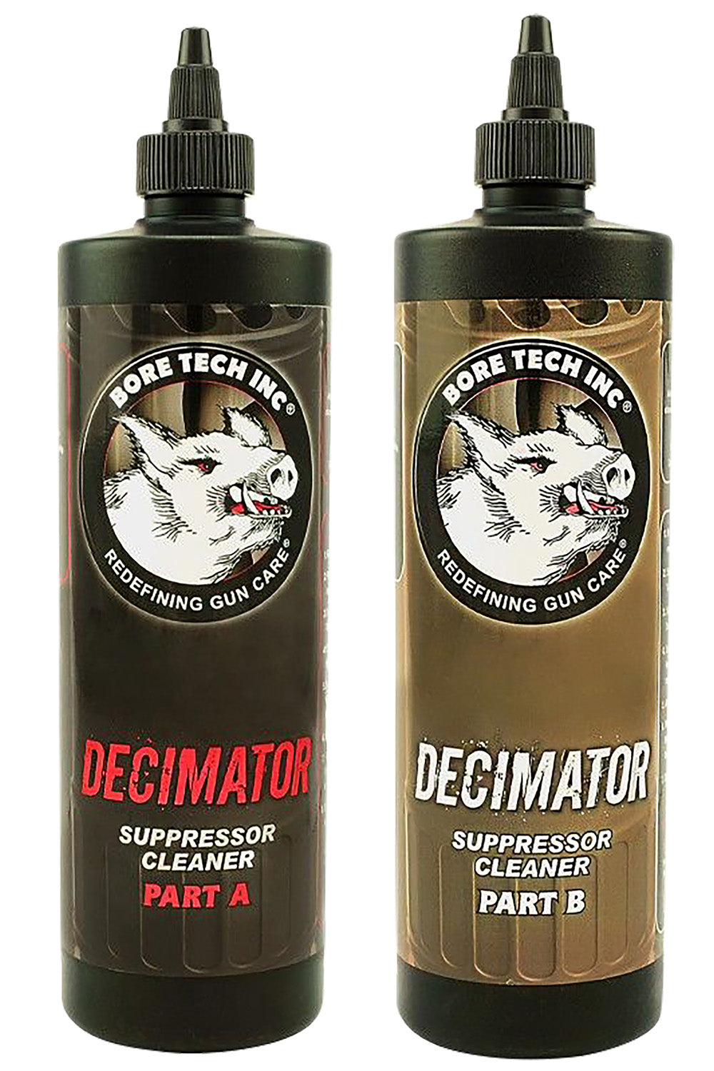 Bore Tech BTCQ30816AB Decimator Suppressor Cleaner Two-Part Formula A and B 16 oz