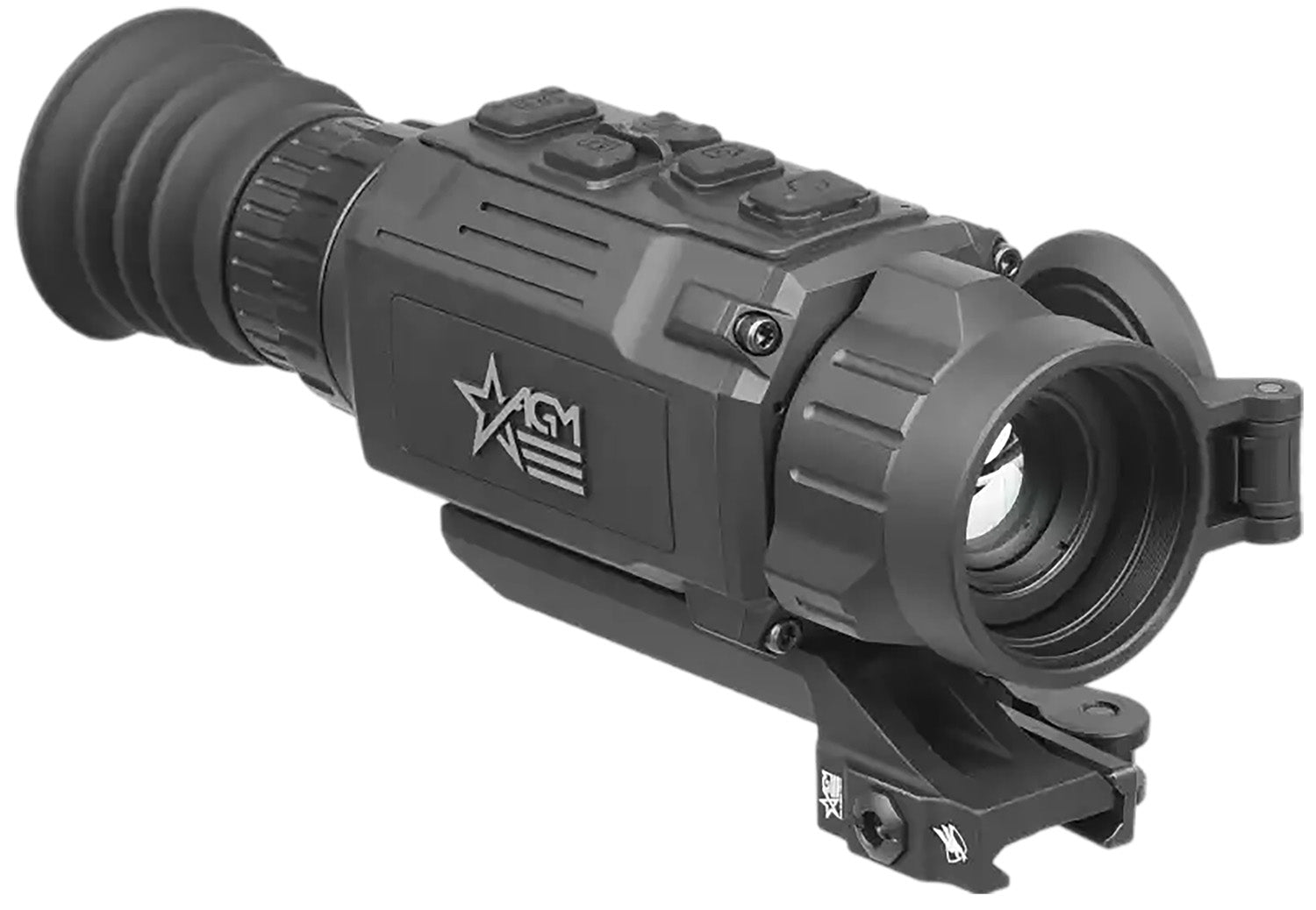 AGM Rattler V2 25-384 Thermal Rifle Scope 2-16x 25mm 384x288 Multi Reticle Black