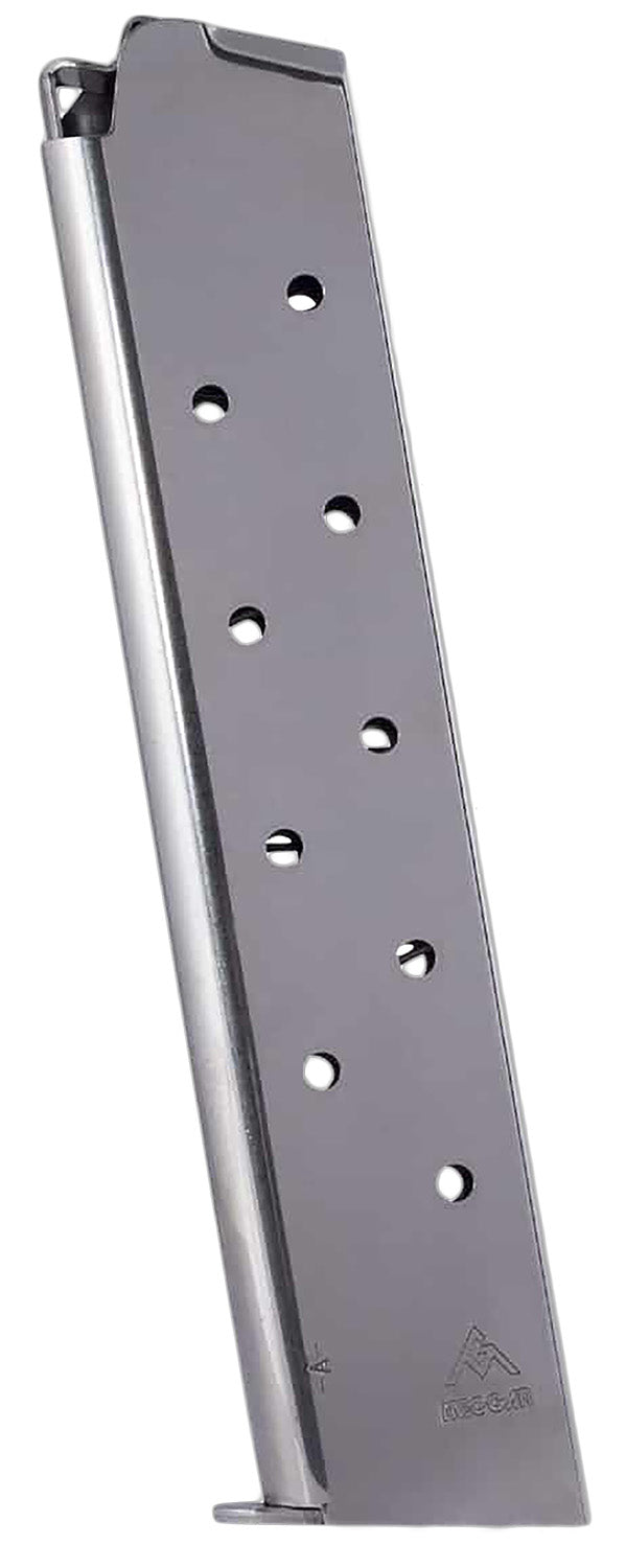Mec-Gar MGCG4511N 1911 Government 11-Round 45 ACP Magazine Nickel Carbon Steel
