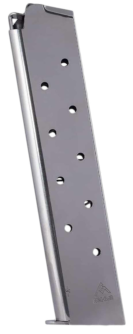 Mec-Gar MGCG4511N 1911 Government 11-Round 45 ACP Magazine Nickel Carbon Steel