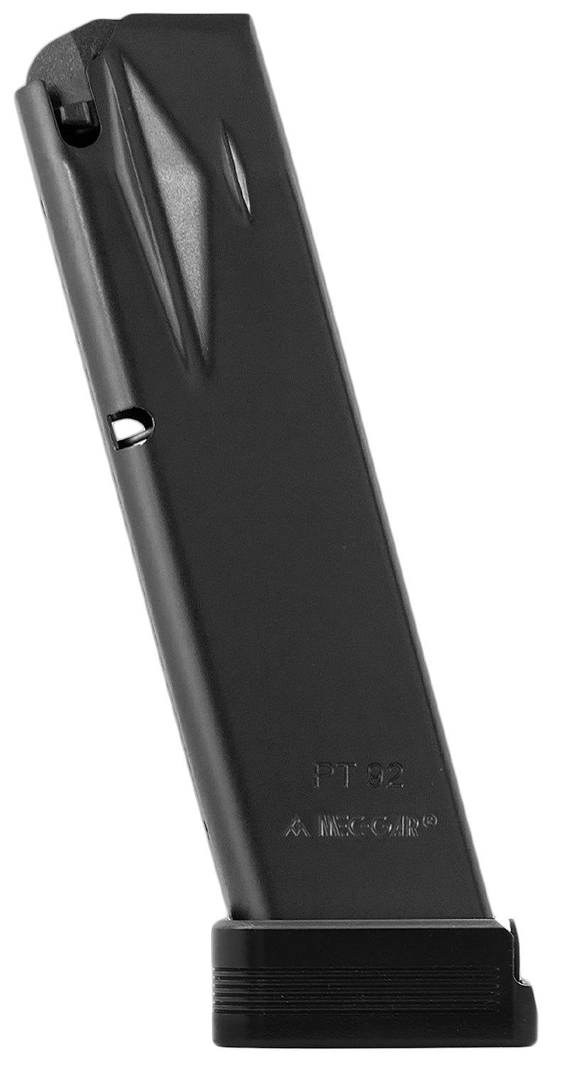 Mec-Gar MGPT9220M Competition 20rd 9mm Magazine for Taurus PT92 Black