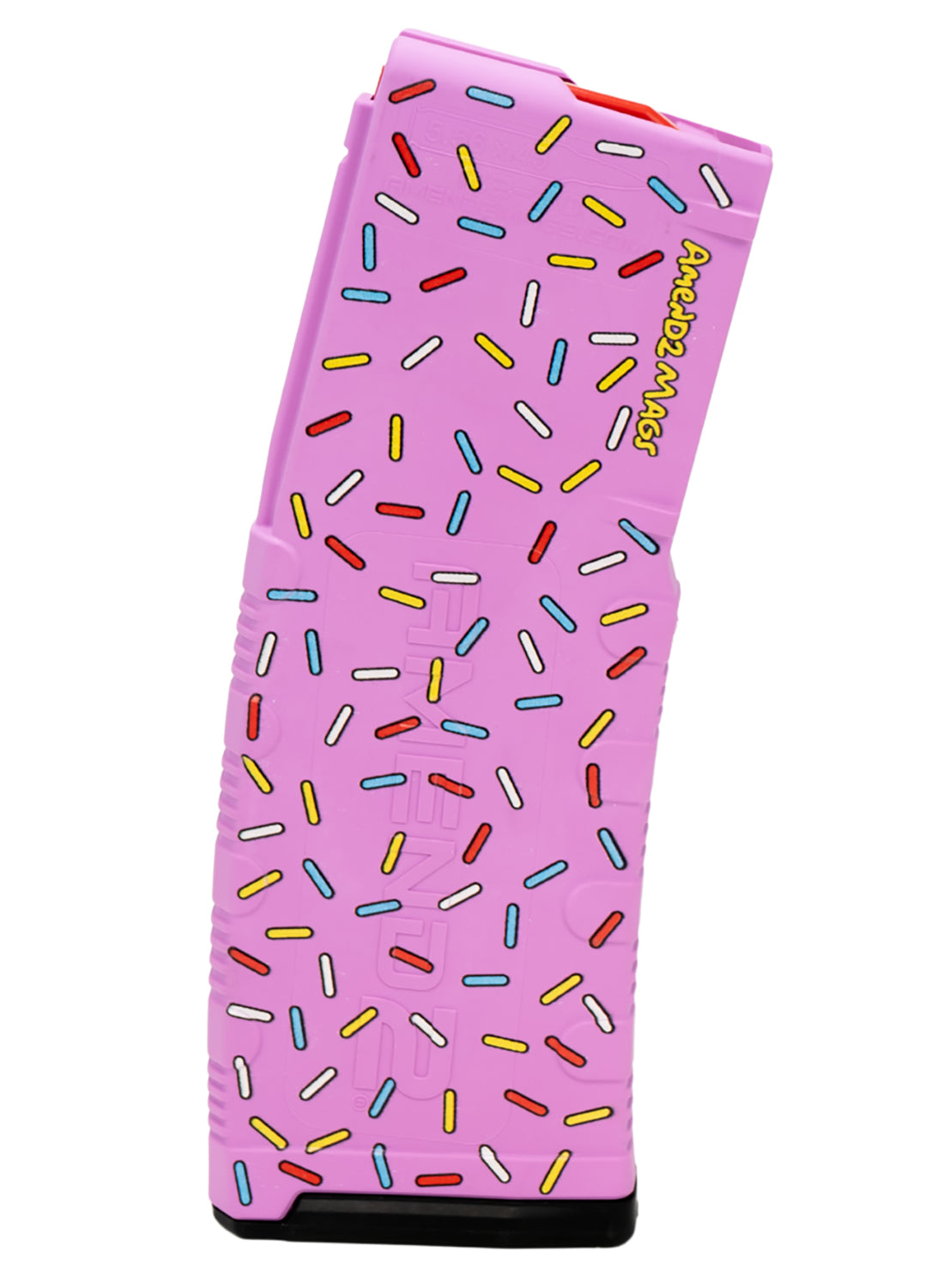Amend2 MOD-2 Sprinkle Donut 30rd 5.56 NATO AR-15 Magazine Pink Sprinkles Polymer