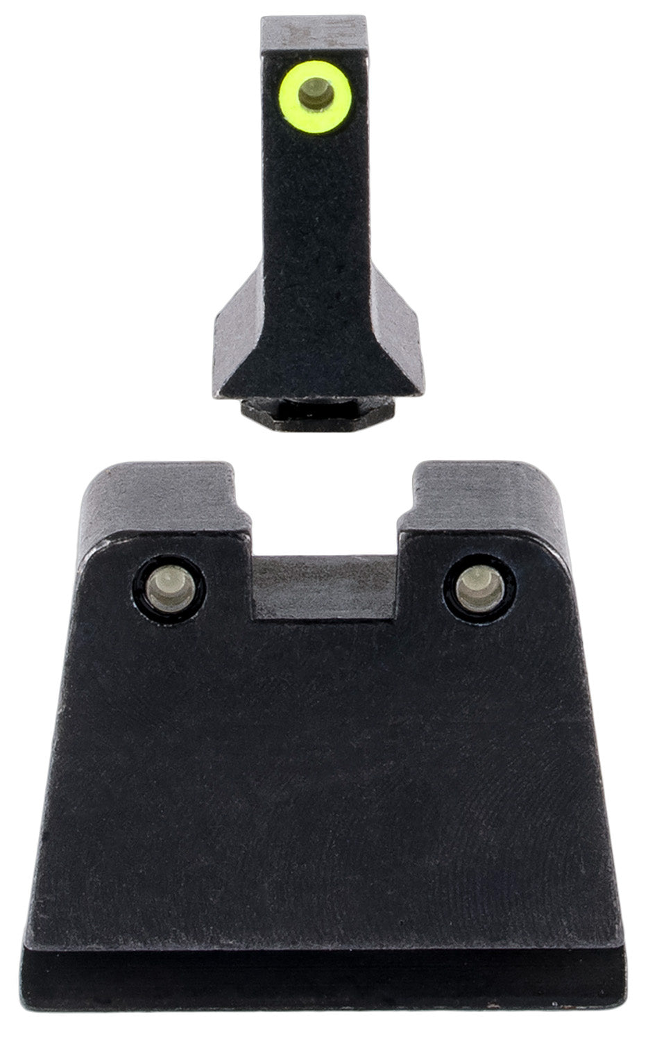 Trijicon GL243C601143 Suppressor/Optic Height Sights Green Tritium Yellow Outline Front Green Tritium Black Rear Glock 42/43/43X