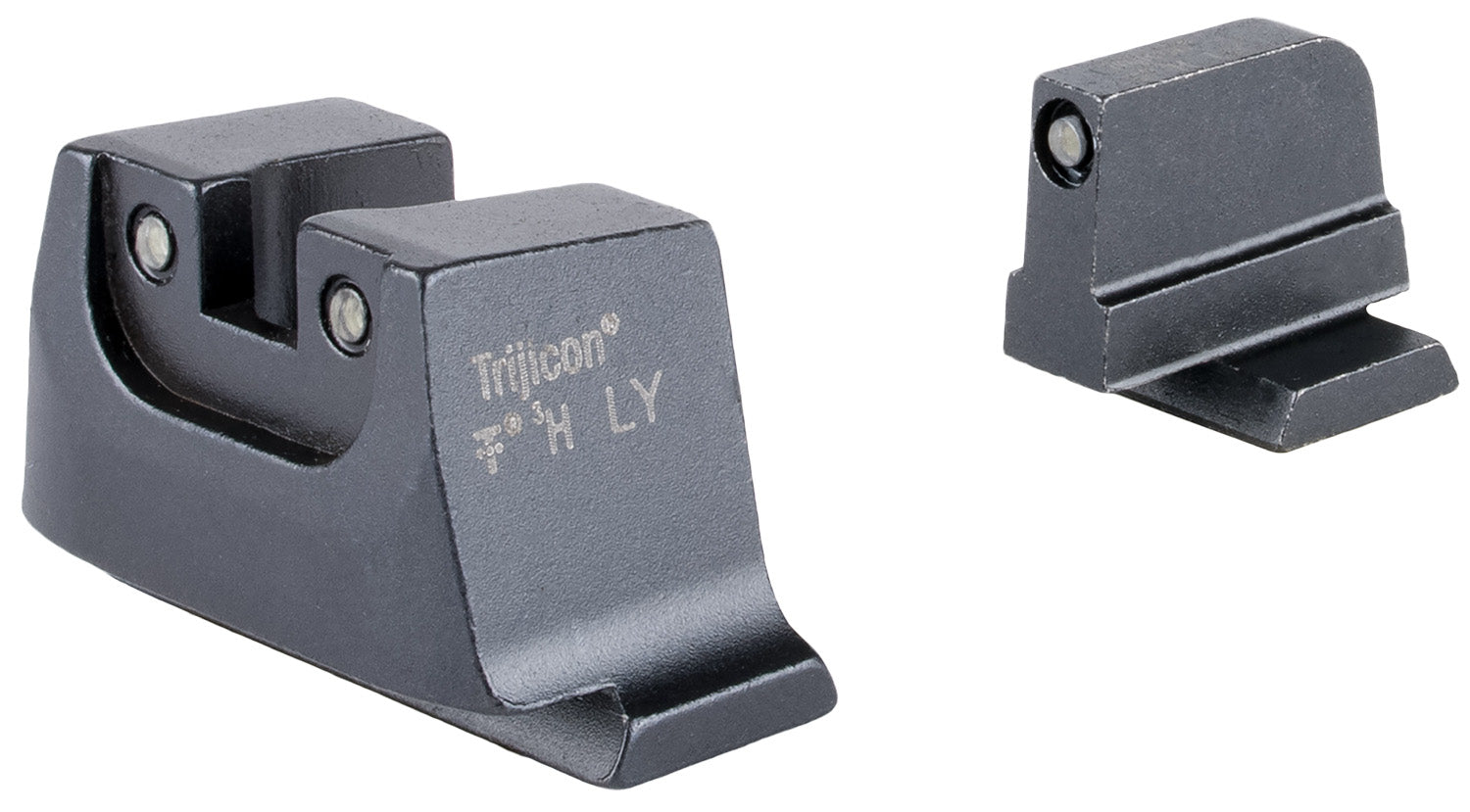 Trijicon SA240C601150 Suppressor/Optic Height Sights Green Tritium Black Outline Front Green Tritium Black Rear S&W M&P C.O.R.E./M2.0