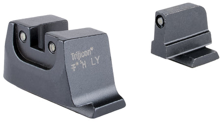 Trijicon SA240C601150 Suppressor/Optic Height Sights Green Tritium Black Outline Front Green Tritium Black Rear S&W M&P C.O.R.E./M2.0
