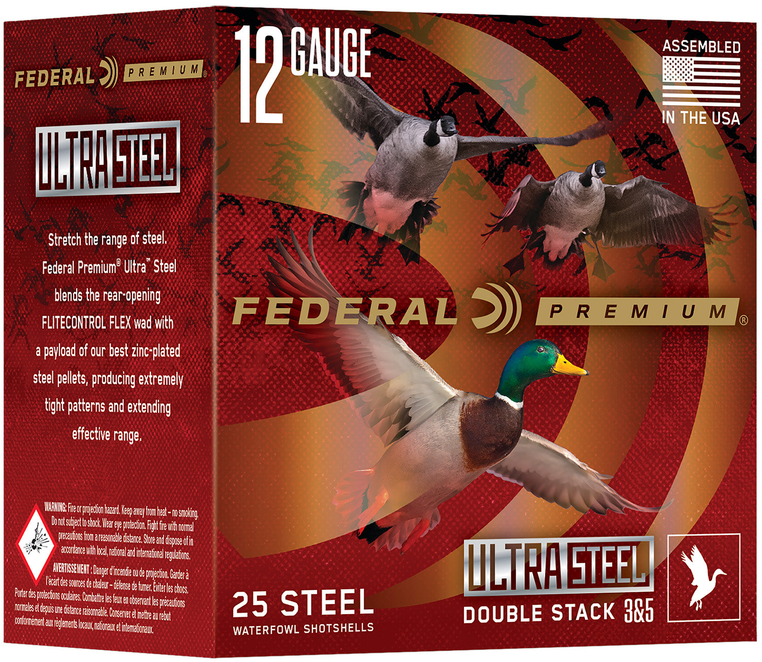 Federal Ultra Steel 12 Gauge 3 in / 3 in BB 1-1/4 oz