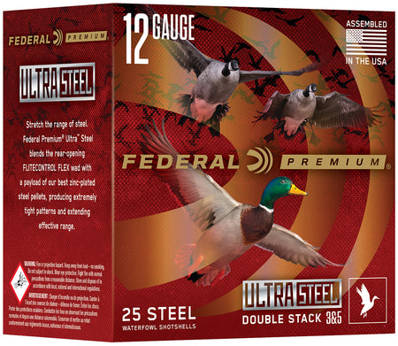 Federal Ultra Steel 12 Gauge 3 in / 3 in BB / 2 1-1/4 oz
