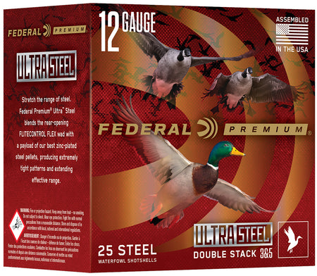 Federal Ultra Steel 12 Gauge 3 in / 3 in #2 1-1/4 oz