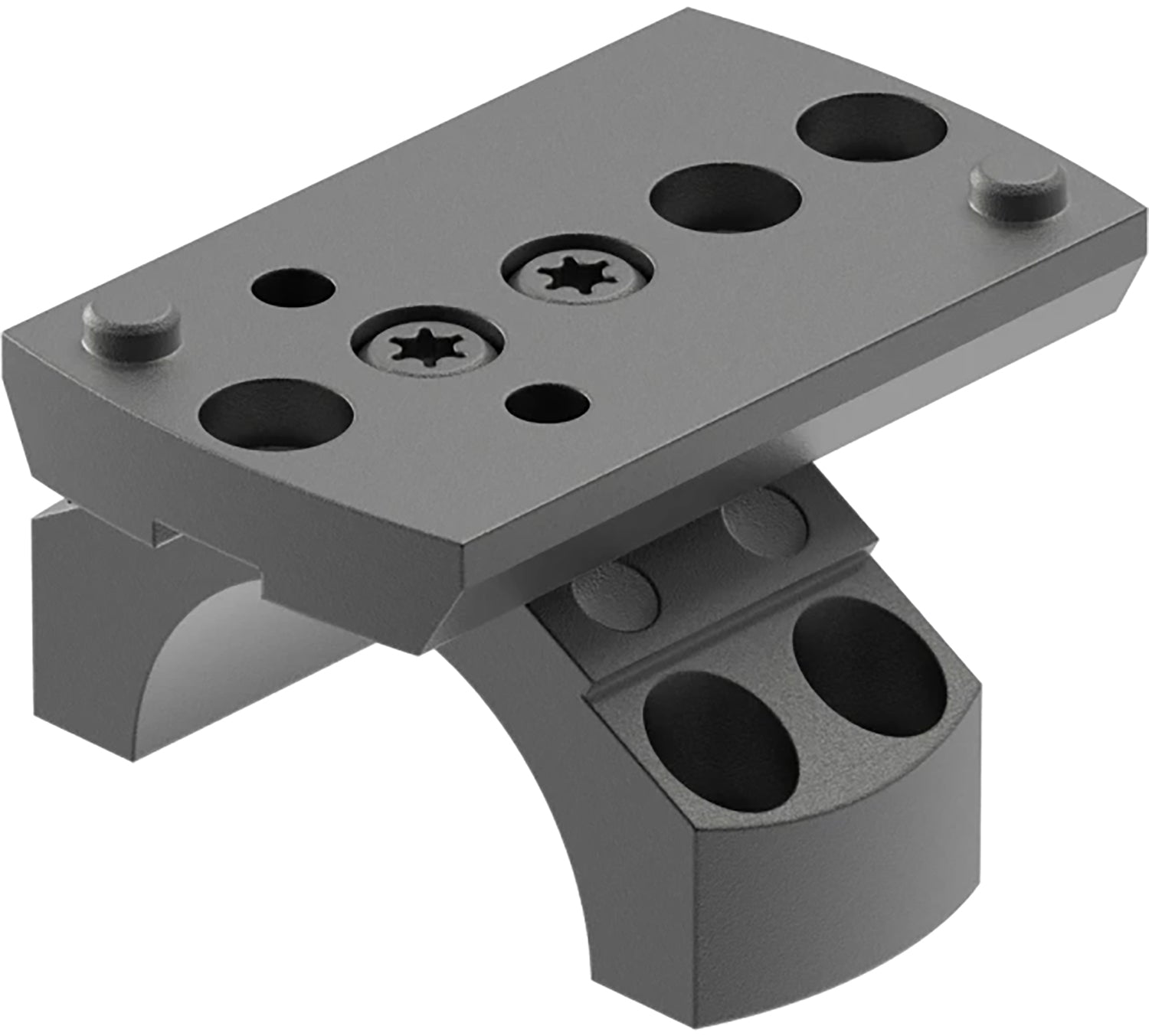 Leupold 175541 DeltaPoint Pro Ring Top Mount Kit Matte Black Aluminum 1" Tube Picatinny/Weaver
