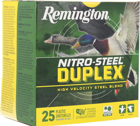 Remington Nitro Steel Duplex High Velocity Steel Blend 12 Gauge 3 in / 3 in BB / 4 1-1/4 oz