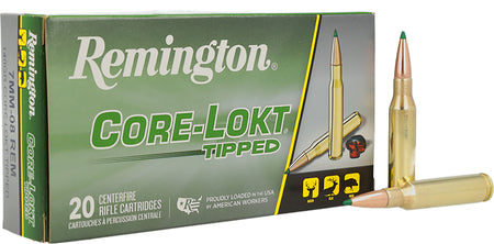 Remington Core-Lokt Tipped 7mm-08 Remington 140 gr PolyTip ammo