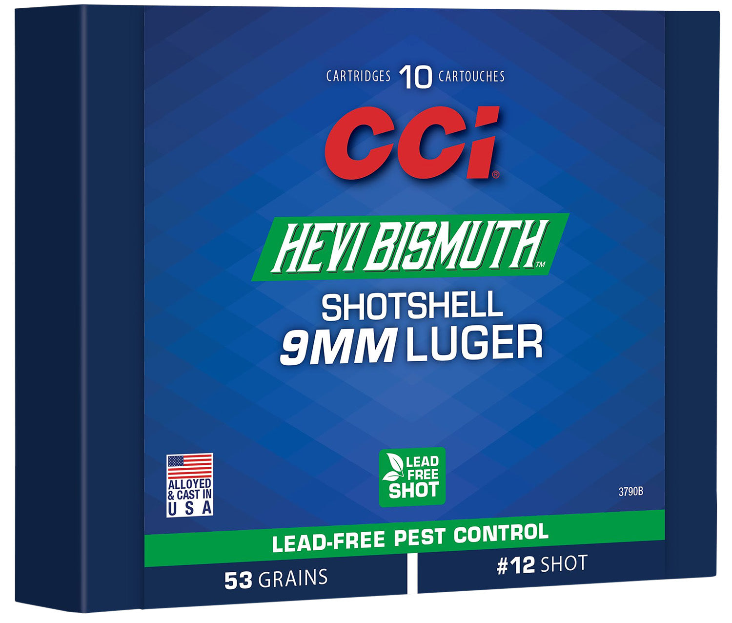 CCI Pest Control HEVI-Bismuth #11 Shot Size 9mm Luger / Parabellum 53 gr Shot Shell ammo