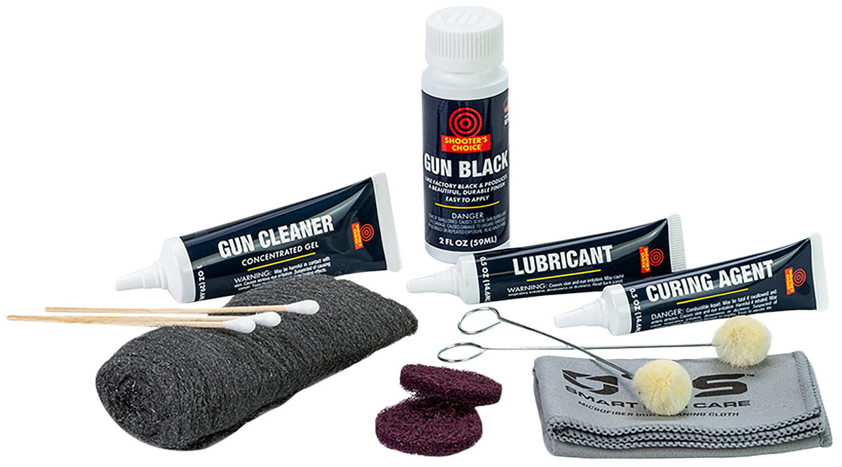 Shooters Choice SHF-GBK Gun Blackening Cold Black Two-Part Refinishing Kit
