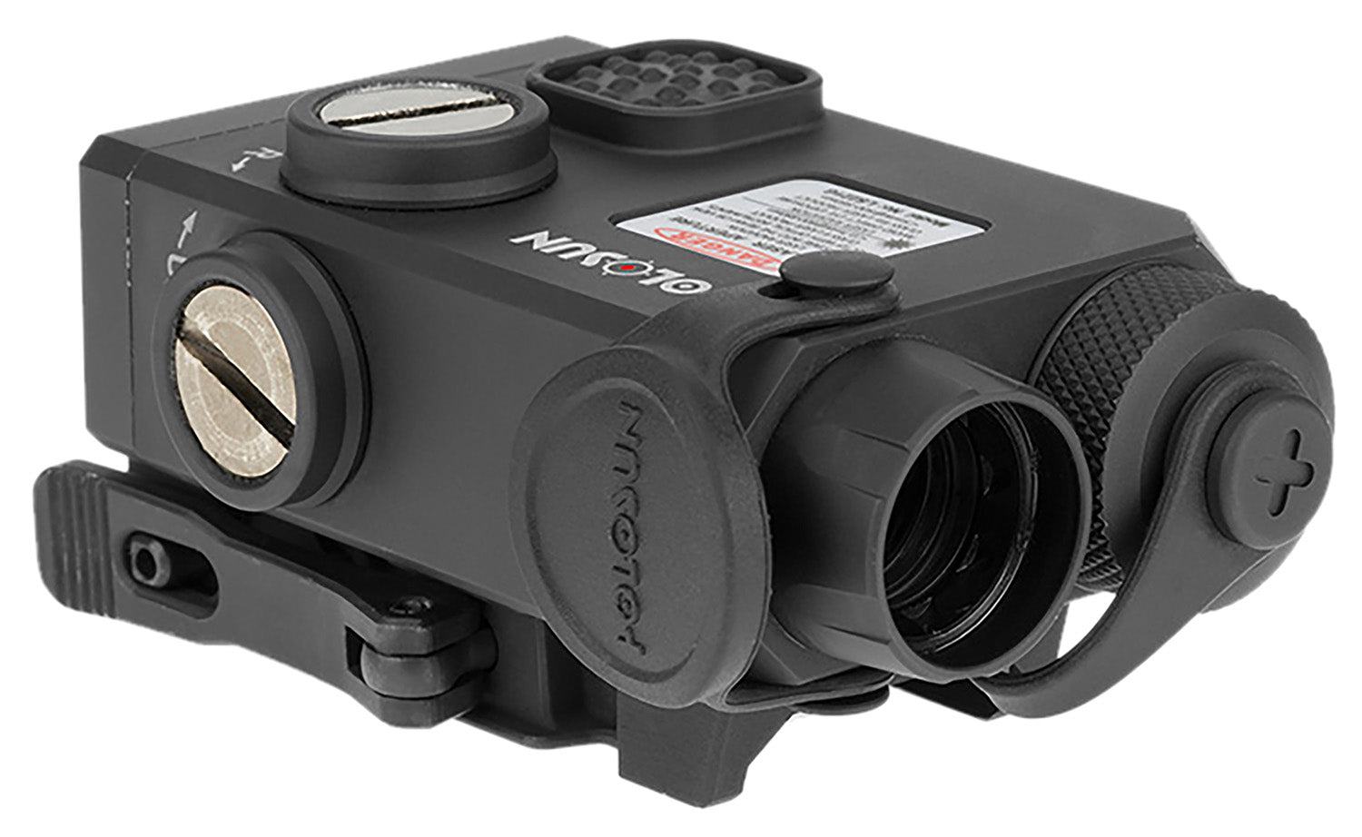 Holosun LS221R Coaxial Dual Laser Red and IR Pointer Matte Black Picatinny QR Mount