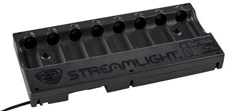 Streamlight 20231 8-Unit Bank Charger for SL-59/CR123A Batteries 100V/120V AC