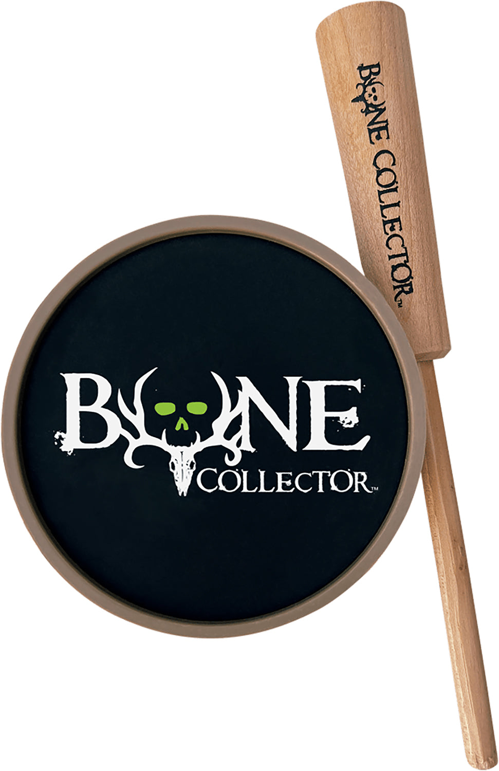 Bone Collector BC110015 Lights Out Aluminum Pot Turkey Call with Hardwood Striker
