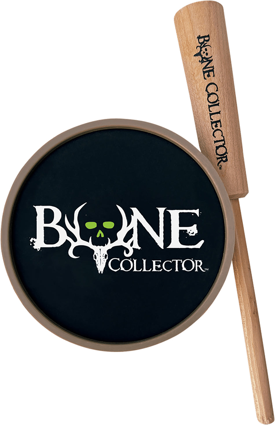 Bone Collector BC110015 Lights Out Aluminum Pot Turkey Call with Hardwood Striker