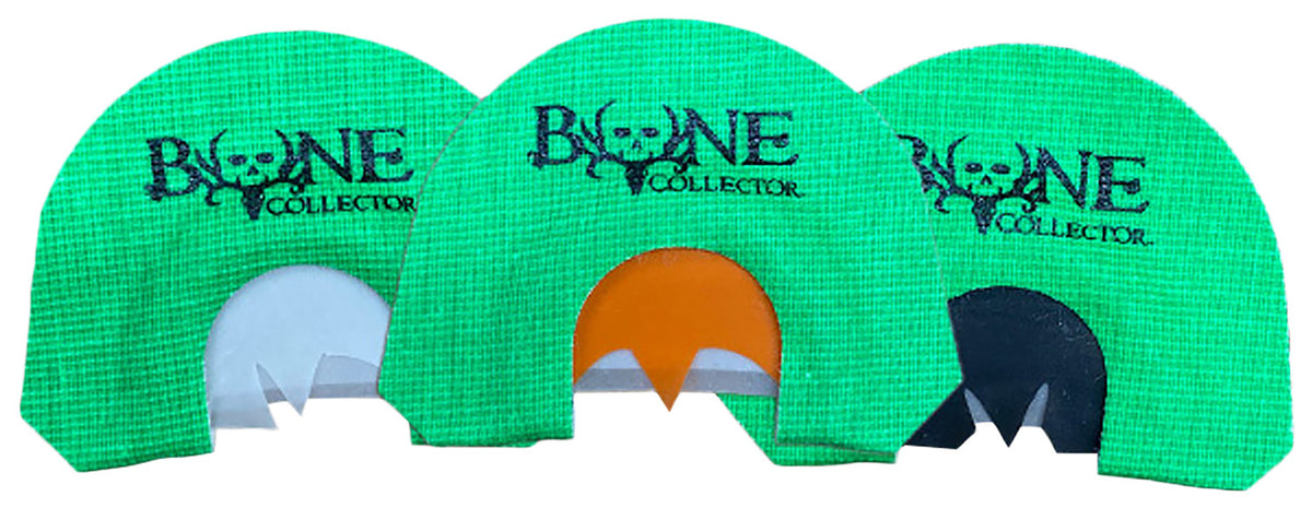 Bone Collector BC140009 Lucky Lady 3-Pack Turkey Diaphragm Call Combo Green