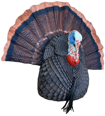 Bone Collector BC150008 Quarter Body Tom Turkey Decoy Full Strut Multi-Color