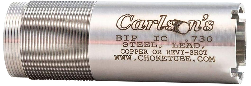 Carlson's Choke Tubes Browning Invector Plus 12 Gauge Improved Cylinder Stainless Steel Choke Tube