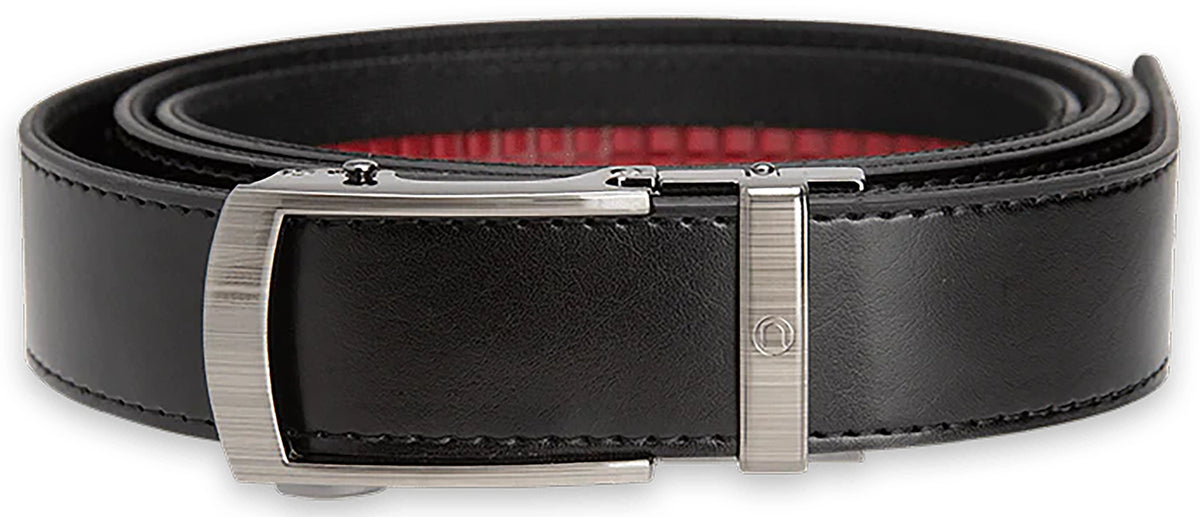 Team Nexbelt PCS5741 EDC Bond Black Leather Belt 1.375" Wide Buckle Closure