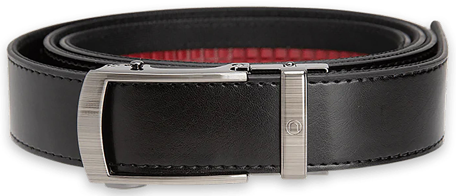 Team Nexbelt PCS5741 EDC Bond Black Leather Belt 1.375" Wide Buckle Closure