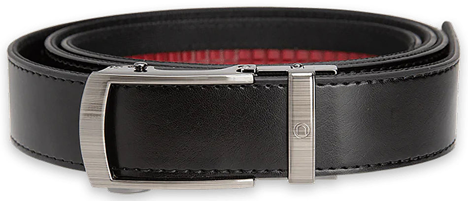 Team Nexbelt PCS5741 EDC Bond Black Leather Belt 1.375" Wide Buckle Closure