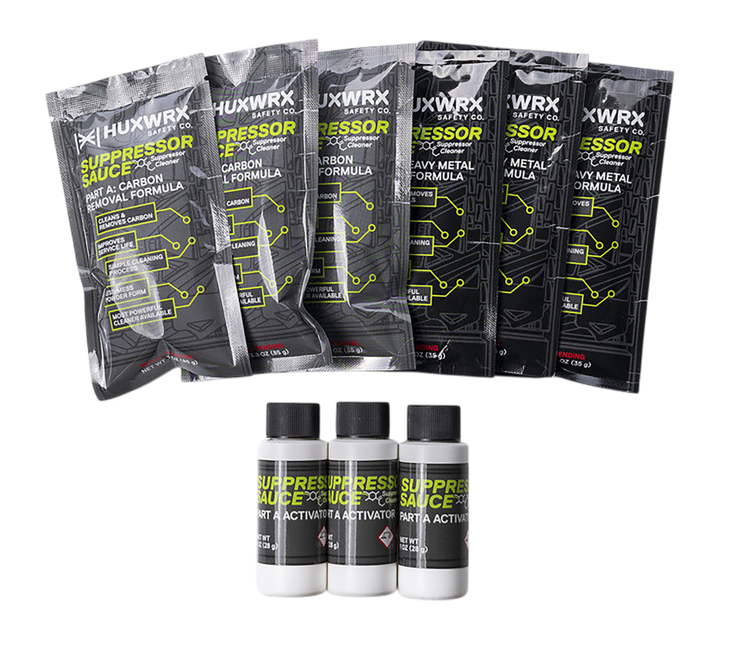 Huxwrx 3203 Suppressor Sauce Cleaning Refill Kit