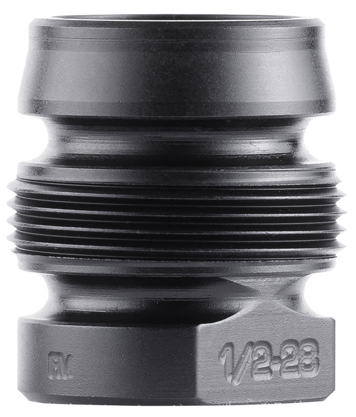 Dead Air DA127 Xeno Xero 9mm 1/2-28 Threaded Taper Mount 4140 HT Steel