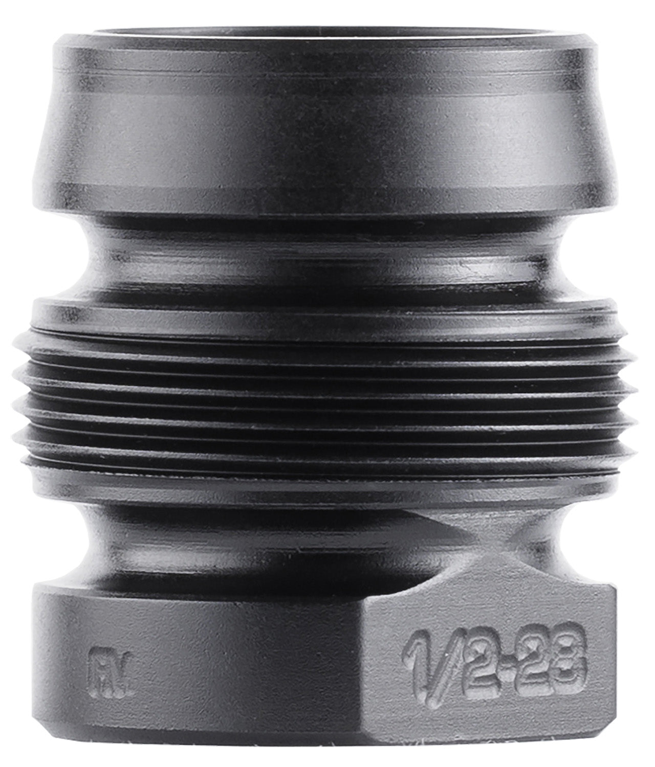 Dead Air DA127 Xeno Xero 9mm 1/2-28 Threaded Taper Mount 4140 HT Steel