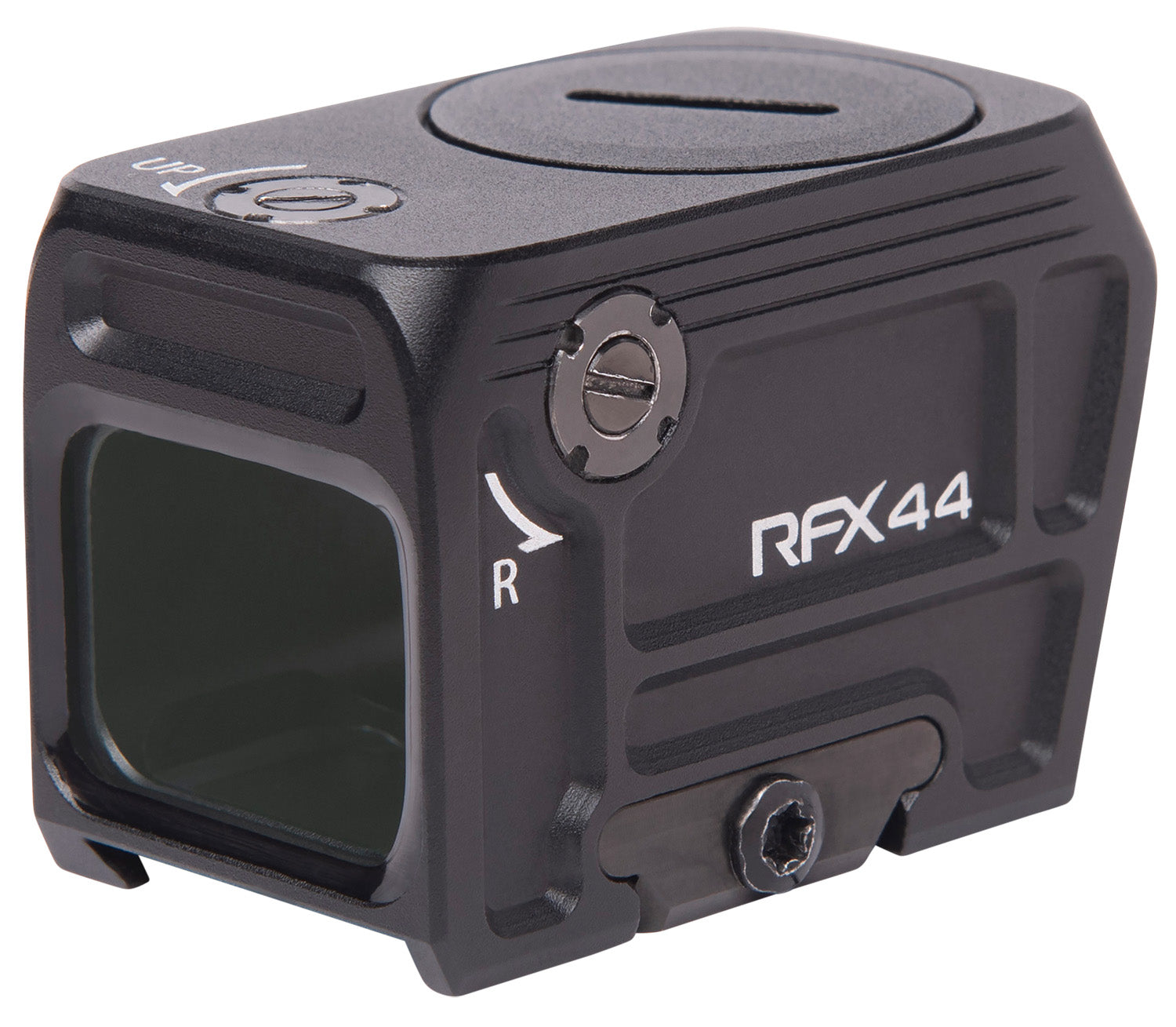 Viridian RFX44 Black 1x 21x16.5mm 5 MOA Green Dot Closed Emitter Sight ACRO/Glock MOS Footprint