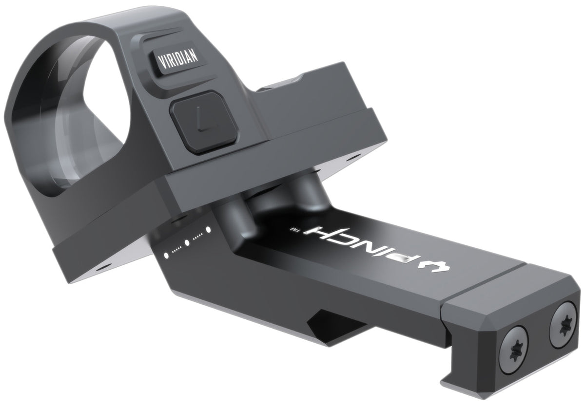 Viridian PINCH Adjustable 35 Degree Offset Mount with Shield RMSc Adapter Black Anodized
