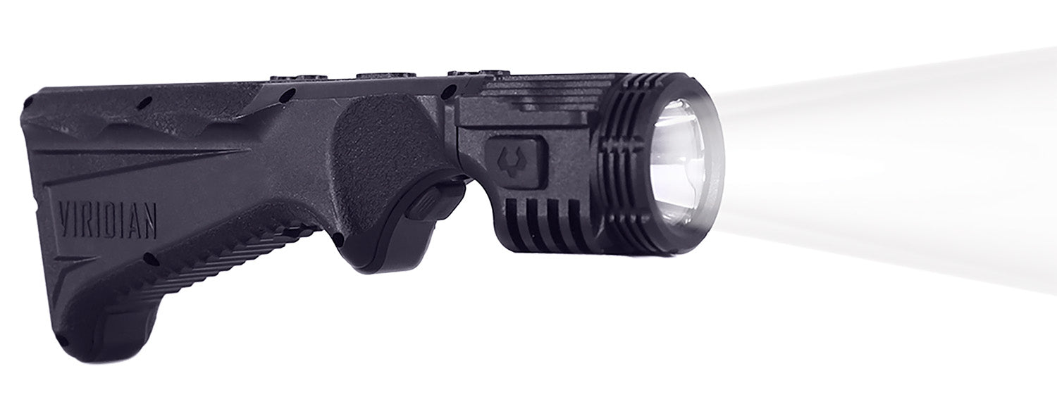Viridian 9120089 4 LUX 2K Grip Light Black 2000 Lumens White LED Foregrip Tactical Light