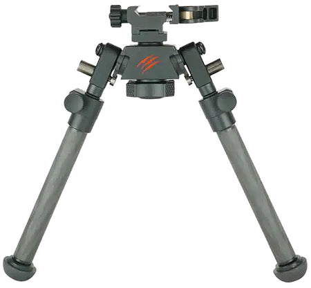 Fierce Firearms CYBP05A Carbon-Lite Bipod 6.80"-8.70" Carbon Fiber and Aluminum Picatinny Rail Mount