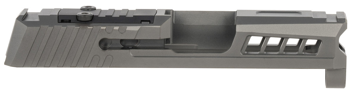 True Precision TPP365SBCRMS Axiom Optic Cut Slide for Sig P365 Black DLC Stainless Steel