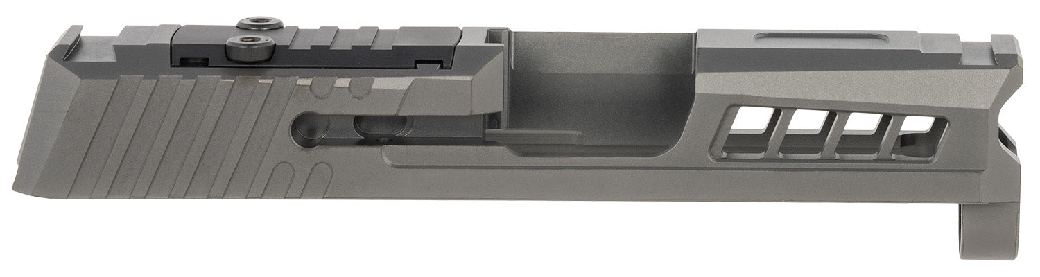 True Precision TPP365SBCRMS Axiom Optic Cut Slide for Sig P365 Black DLC Stainless Steel