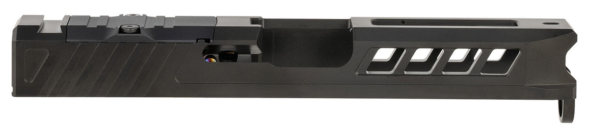 True Precision TPG19SBCRMR Axiom Optic Cut Slide for Glock 19 Gen1-3 Black DLC Stainless