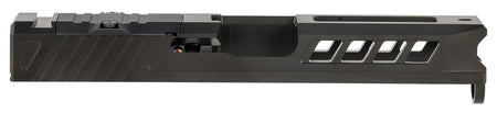 True Precision TPG19SBCRMR Axiom Optic Cut Slide for Glock 19 Gen1-3 Black DLC Stainless