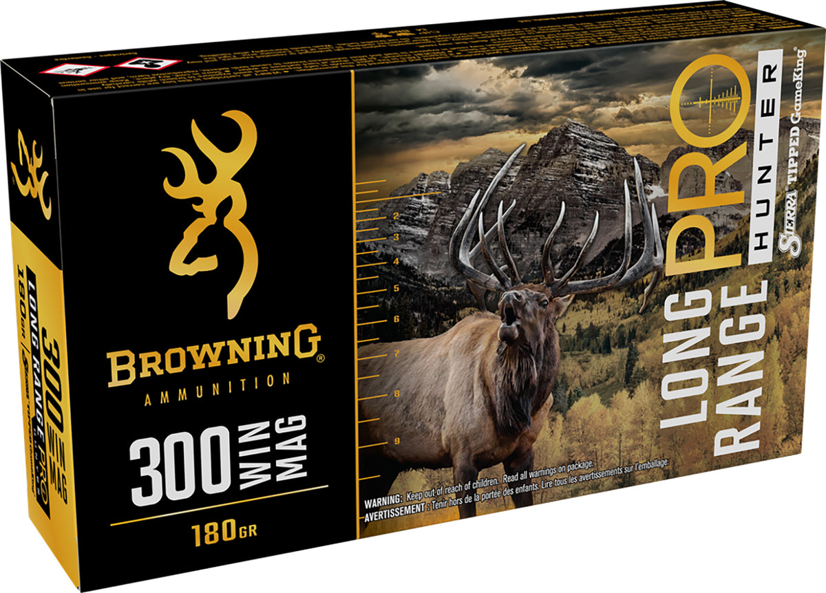 Browning Long Range Pro .300 Winchester Mag 180 gr PolyTip ammo